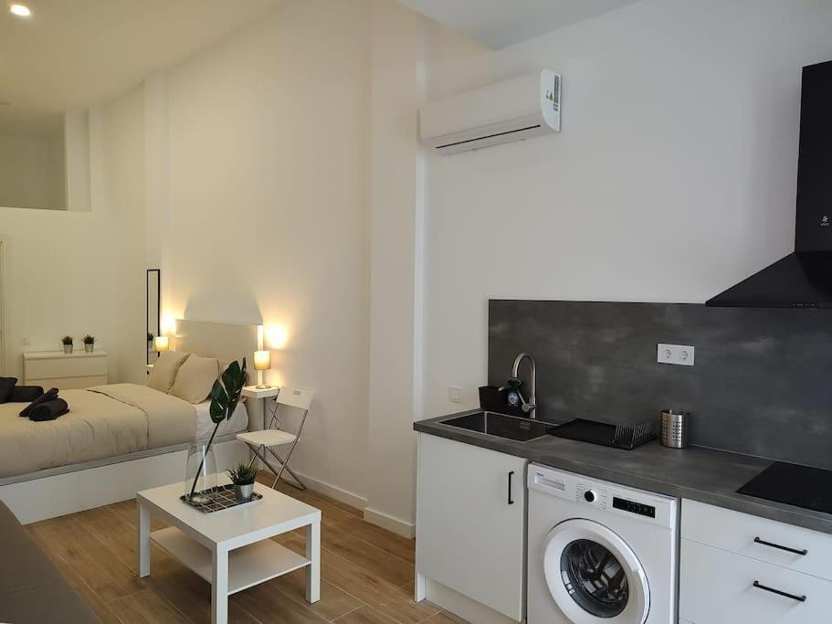 Apartmán Nuevo Loft En Playa Y Cerca Del Centro, Ac Y Wifi Valencie Exteriér fotografie